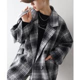 フェイクウール チェックBIGジャケット | SpRay | 詳細画像13