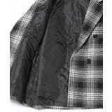 フェイクウール チェックBIGジャケット | SpRay | 詳細画像17