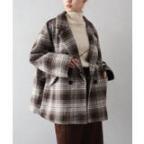 フェイクウール チェックBIGジャケット | SpRay | 詳細画像7