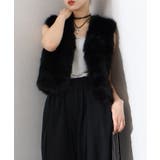 ブラック | エコファーショートベスト | SpRay