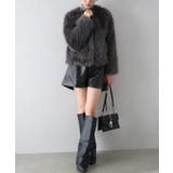 ロングフォックスノーカラージャケット | SpRay | 詳細画像22 