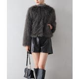 ロングフォックスノーカラージャケット | SpRay | 詳細画像24 