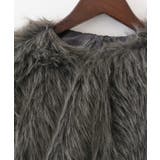 ロングフォックスノーカラージャケット | SpRay | 詳細画像28 