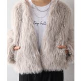 ロングフォックスノーカラージャケット | SpRay | 詳細画像5 