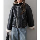 フェイクレザーボアZIPブルゾン | SpRay | 詳細画像10 