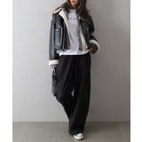 フェイクレザーボアZIPブルゾン | SpRay | 詳細画像31 