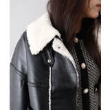 フェイクレザーボアZIPブルゾン | SpRay | 詳細画像33 