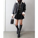 フェイクレザーボアZIPブルゾン | SpRay | 詳細画像39 