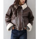 フェイクレザーボアZIPブルゾン | SpRay | 詳細画像49 