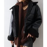 フェイクレザーボアZIPブルゾン | SpRay | 詳細画像53 