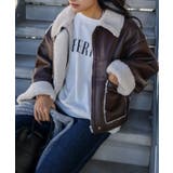 フェイクレザーボアZIPブルゾン | SpRay | 詳細画像63 