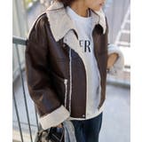 フェイクレザーボアZIPブルゾン | SpRay | 詳細画像65 