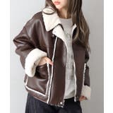 フェイクレザーボアZIPブルゾン | SpRay | 詳細画像72 