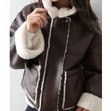 フェイクレザーボアZIPブルゾン | SpRay | 詳細画像74 