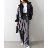 フェイクレザーボアZIPブルゾン | SpRay | 詳細画像77 