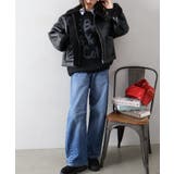 フェイクレザーボアZIPブルゾン | SpRay | 詳細画像80 