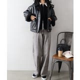 フェイクレザーボアZIPブルゾン | SpRay | 詳細画像94 