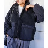 ボア裏キルトスタンドブルゾン | SpRay | 詳細画像9