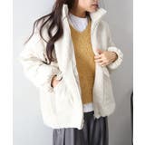 ボア裏キルトスタンドブルゾン | SpRay | 詳細画像16