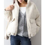 ボア裏キルトスタンドブルゾン | SpRay | 詳細画像19