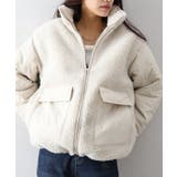 ボア裏キルトスタンドブルゾン | SpRay | 詳細画像21