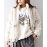 ボア裏キルトスタンドブルゾン | SpRay | 詳細画像30