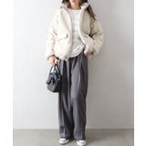 ボア裏キルトスタンドブルゾン | SpRay | 詳細画像37