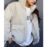 ボア裏キルトスタンドブルゾン | SpRay | 詳細画像3