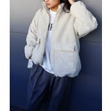 ボア裏キルトスタンドブルゾン | SpRay | 詳細画像4