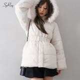 ベルト付中綿フードファーミドルコート | SpRay | 詳細画像1 