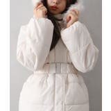 ベルト付中綿フードファーミドルコート | SpRay | 詳細画像11 