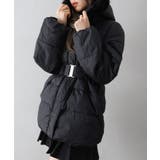 ベルト付中綿フードファーミドルコート | SpRay | 詳細画像29 