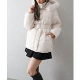 ベルト付中綿フードファーミドルコート | SpRay | 詳細画像35 