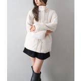 ベルト付中綿フードファーミドルコート | SpRay | 詳細画像43 