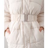 ベルト付中綿フードファーミドルコート | SpRay | 詳細画像47 