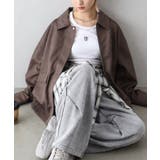 ヴィンテージスウェードZIPブルゾン | SpRay | 詳細画像18 