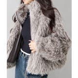 MIXシープファージップブルゾン | SpRay | 詳細画像9 