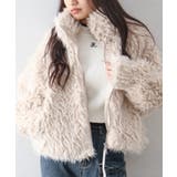 MIXシープファージップブルゾン | SpRay | 詳細画像13 