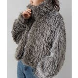 MIXシープファージップブルゾン | SpRay | 詳細画像18 