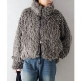 MIXシープファージップブルゾン | SpRay | 詳細画像28 