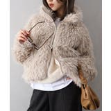 MIXシープファージップブルゾン | SpRay | 詳細画像34 