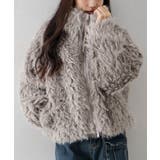 MIXシープファージップブルゾン | SpRay | 詳細画像3 