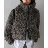 MIXシープファージップブルゾン | SpRay | 詳細画像43 