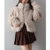 MIXシープファージップブルゾン | SpRay | 詳細画像47 