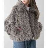 MIXシープファージップブルゾン | SpRay | 詳細画像55 