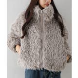 MIXシープファージップブルゾン | SpRay | 詳細画像5 