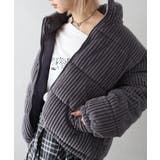 コーデュロイ中綿クロップドブルゾン | SpRay | 詳細画像4 