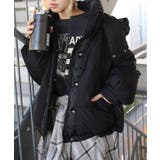 ブラック | フード取り外しエコダウン | SpRay