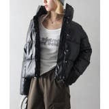 ブラック | フェイクレザーファイバーダウン | SpRay