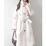 アイボリー | エコウール2WAYスタンドコート | SpRay